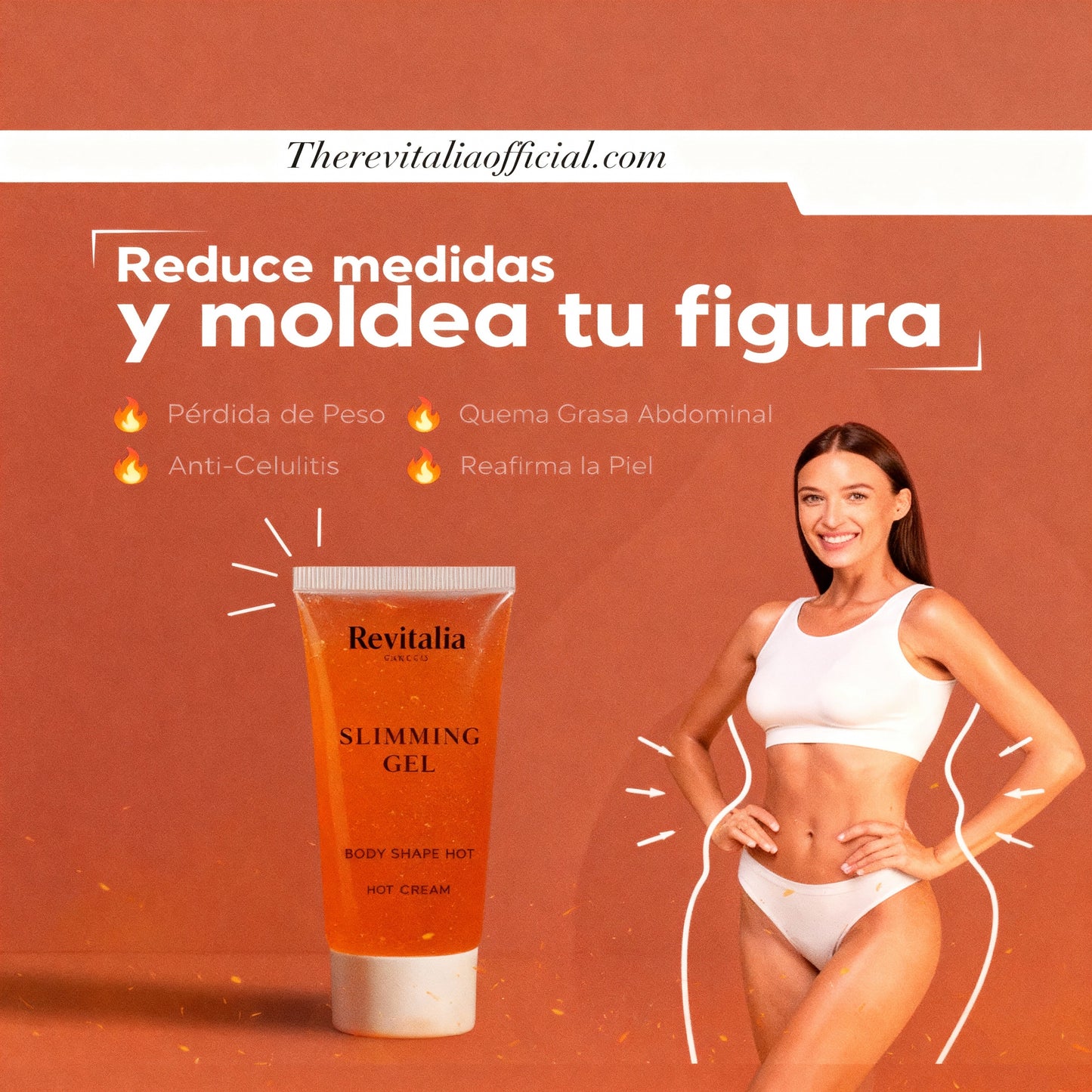 Revitalia Slim | Gel Reductor y Moldeador Corporal - therevitaliaofficial -